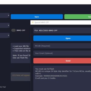 IMMO MASTER V2.2 – Advanced ECU IMMO OFF Tool for Peugeot, Citroën, VW, Renault, mercedes , hyundai , kia ,land rover , BMW