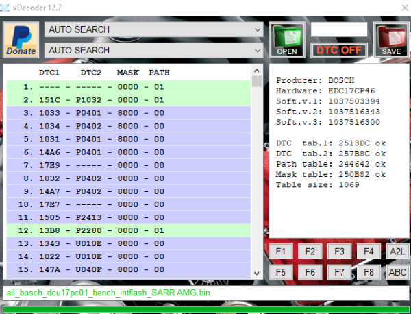 X Decoder 12.7 – The Ultimate DTC OFF Solution for ECU Files - Image 2