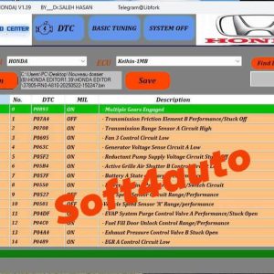 MULTI EDITOR (HONDA) V1.39
