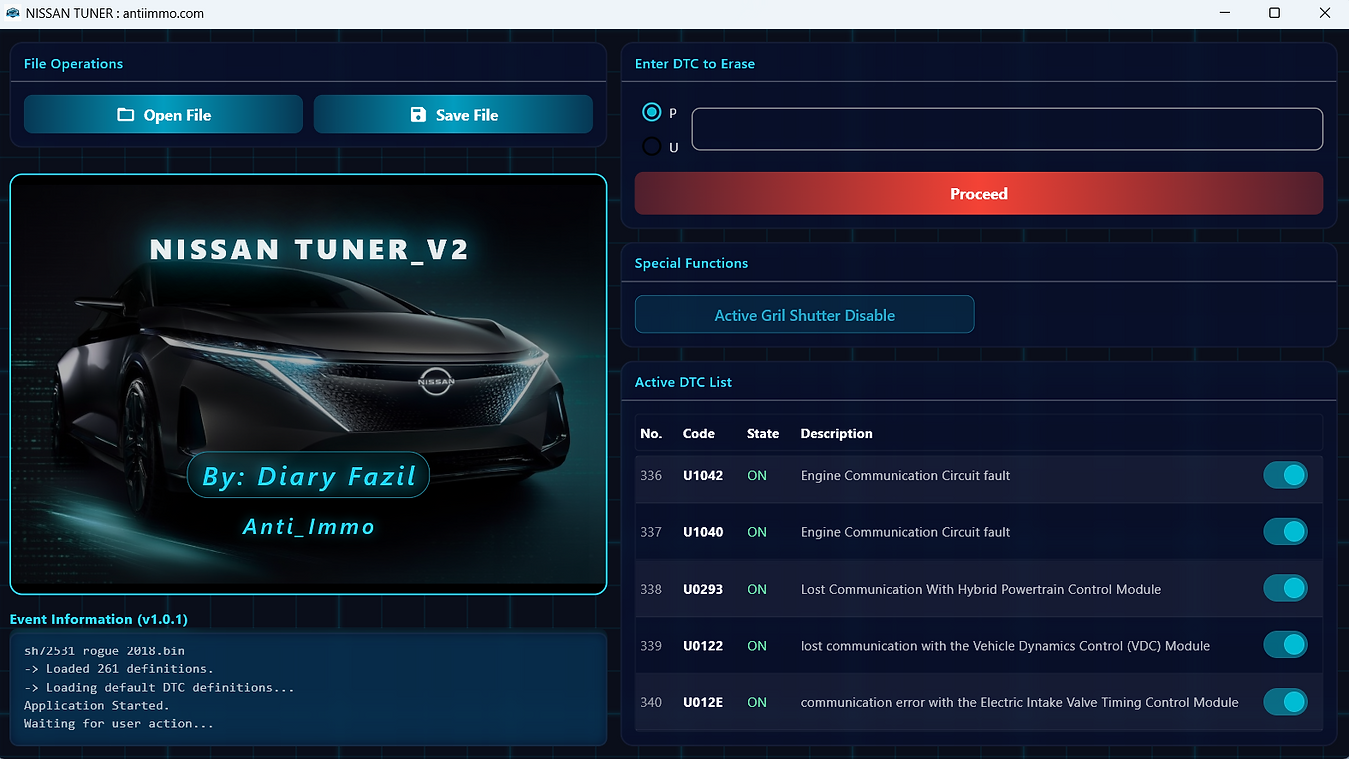 NEW SOFTWARE NISSAN TUNER_V2_2026